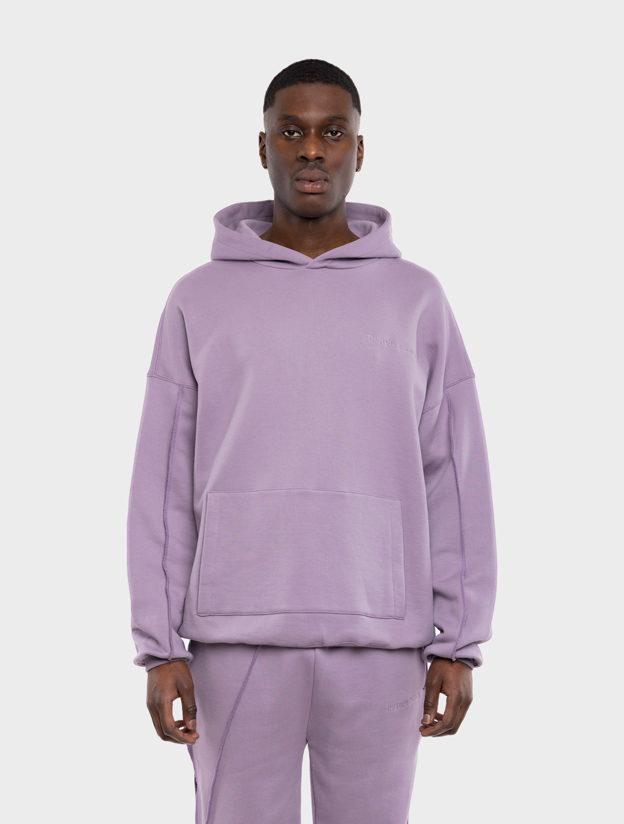 DUSTY PURPLE HOODIE THERAPY SESSION