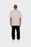 BLURRY LOGO BEIGE T-SHIRT