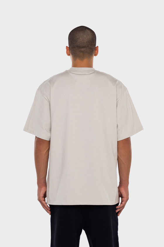 BLURRY LOGO BEIGE T-SHIRT