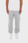 GREY MELANGE CUFFED SWEATPANTS