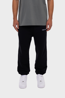  BLACK CUFFED SWEATPANTS