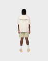 BEIGE CAUTION T-SHIRT